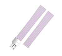 GGYTMQL Les Accessoires de Bande de Montre en Caoutchouc de 19 mm Soft FluorObber s'adaptent pour la Sangle pour 5067a-001 Sangle de Montre à Courroie