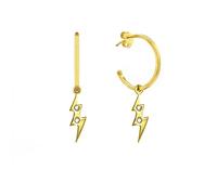 GGYTMQL Lightning Cross Star Stud Oearings pour Les Femmes Piercing Oreau Bijoux Pendientes