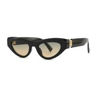 GGYTMQL Lunettes de soleil classiques rétro œil de chat pour femme tendance de luxe pour hommes lunettes de soleil vintage populaire léopard nuances vertes, c7, Taille unique