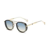 GGYTMQL Lunettes de soleil classiques tendance pour homme UV400, 8, Taille unique