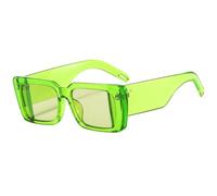 GGYTMQL Lunettes de Soleil Femmes à Double Couleur Decoration Decoration Lignes Larges Men Men Shodes UV400 Sun LURESSES