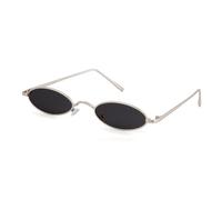 GGYTMQL Lunettes de soleil ovales vintage rétro pour femme et homme - Verres transparents - Nuances rouges, c2, Taille unique