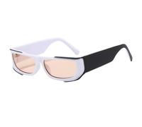 GGYTMQL Lunettes de Soleil rectangulaires Nuances de Gradient Vintage UV400 Eyewear