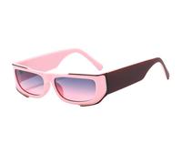 GGYTMQL Lunettes de Soleil rectangulaires Nuances de Gradient Vintage UV400 Eyewear