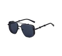 GGYTMQL Lunettes de soleil steampunk pour homme et femme, 1, Taille unique