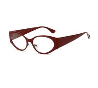 GGYTMQL Lunettes de soleil tendance pour femme, Rouge, Taille unique