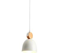 GGYTMQL Lustre Fixe - Macaron Lustre Décoration de Plafond Pendentif Léger Fer Forgé E27 Suspension de Base Lampe Dispositifs Industriels Réglables (Bleu)