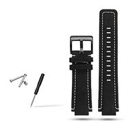 GGYTMQL Men de surveillance en toile adapté à Timex Compass T2N720 T2N721 T2N739 Nylon Watch Band 24x16mm (couleur: fermoir en or 10 mm, taille: 24-16 mm)