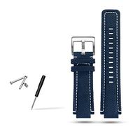 GGYTMQL Men de surveillance en toile adapté à Timex Compass T2N720 T2N721 T2N739 Nylon Watch Band 24x16mm (couleur: fermoir en or 10 mm, taille: 24-16 mm)
