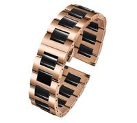 GGYTMQL Men et femmes Sortie rapide du groupe de montre en céramique compatible avec des montres intelligentes et des montres en quartz