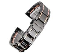 GGYTMQL Men et femmes Sortie rapide du groupe de montre en céramique compatible avec des montres intelligentes et des montres en quartz