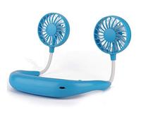 GGYTMQL Mini Portable Fan PROCHANT DE Coupe, Portable SORGING ÉTUDE Lazy Student Outdoor Sports Fan Portable Mini USB Charges Small Fan Rose (Noir)