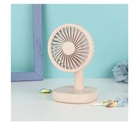 GGYTMQL Mini USB Charging Battery Ventilateur réglable Portable avec éolien Rechargeable de Bureau Rechargeable de Bureau de Bureau de Voyage de Petits Ventilateurs (Couleur: Vert)