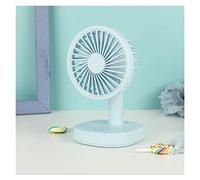 GGYTMQL Mini USB Charging Battery Ventilateur réglable Portable avec éolien Rechargeable de Bureau Rechargeable de Bureau de Bureau de Voyage de Petits Ventilateurs (Couleur: Vert)