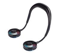 GGYTMQL Mini Ventilateur de Cou Portable Rechargeable USB, Ventilateur Suspendu au Chariot USB Fan Portable Portable Mini Telescopic Sports Pliables Silencieux Sports