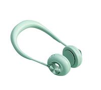 GGYTMQL Mini Ventilateur de Cou Suspendu Portable, Lame Mains Libres de Collier de Couches Mains Libres suspendues USB Rechargeables Ventilateurs Doubles Ventilateurs Mini-Venti