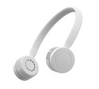 GGYTMQL Mini Ventilateur de Cou Suspendu Portable, Ventilateur de Sport de Cou de Suspension Paresseux USB Mini Ventilateur sans Feuilles