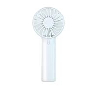 GGYTMQL Mini Ventilateur Portable Portable, Petit Ventilateur Rechargeable USB à Vitesse personnelle personnelle Conception Mignonne pour Ventilateur de Voyage en Plein air intérieur (Couleur: Or,