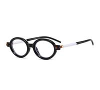 GGYTMQL Mode Populaire Petite Lunettes de Soleil ovales Femmes rétro Claire océan Objectif Hommes Punk Rivets Verres de Soleil Nuances uv400