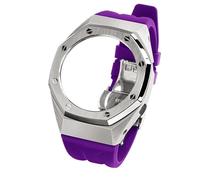GGYTMQL Modification du kit en métal Watch Base de montre en caoutchouc de montre pour GA2100 Gen5 Couvercle en acier inoxydable pour GA-B2100 / 2110