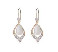 GGYTMQL Oreille Personnalité en Forme de Diamant exquise