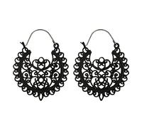 GGYTMQL Oreilles Femmes Boucles d'oreilles Boho Bijoux de Cerceau Sterling Boucles d'oreilles Ethniques Boucles d'oreilles de Vacances