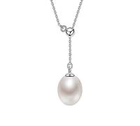 GGYTMQL Pendants de perle d'eau douce naturel Chaîne de réglage de tour de cou 8 à 9 mm fabriqué en Chine