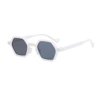 GGYTMQL Petites Lunettes de Soleil carrées Femme Vintage rétro Punk Verres de Soleil Cadre Femelle de Luxe de Luxe polygones