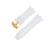 GGYTMQL Pour Audumars et Piguet Belt 15710/15703,28mm Nature Fluorine Soft Rubber Accessories Watch Band