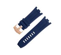 GGYTMQL Pour Audumars et Piguet Belt 15710/15703,28mm Nature Fluorine Soft Rubber Accessories Watch Band