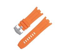 GGYTMQL Pour Audumars et Piguet Belt 15710/15703,28mm Nature Fluorine Soft Rubber Accessories Watch Band
