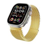 GGYTMQL pour Bande Ultra 2 1 49 mm 46 mm 45 mm 44 mm 40mm 41 mm 42 mm Milanis Strap pour la série Iwatch 10 9 8 7 6 5 4 4 SE Bracelet Correa Watchbands