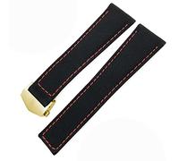 GGYTMQL Pour Carrera Aquaracer 20 mm 22 mm Bracelets Bracelets en toile en nylon STRAPE PLACE BOUCLE BOUCLE NOIR (COULEUR: Black Blue Silver, Taille: 22 mm)