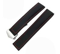 GGYTMQL Pour Carrera Aquaracer 20 mm 22 mm Bracelets Bracelets en toile en nylon STRAPE PLACE BOUCLE BOUCLE NOIR (COULEUR: Black Blue Silver, Taille: 22 mm)