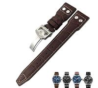GGYTMQL Pour IWC Pilot Mark Portugieser Portofino Watch Bands 20 mm 21 mm 22 mm STRAPE DE COURT