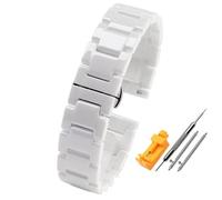 GGYTMQL Pour les femmes mangeur en céramique Bracelet en acier inoxydable STRAP STRAP WATCH WORTWATCH Band