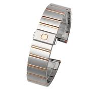GGYTMQL Pour Omega Double Eagle Constellation Steel Watch Band en acier inoxydable Chaîne Watch Chain 17 23 25 mm STRAP WORD
