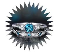 GGYTMQL Produits de fille anneaux Ring Jewellery Women Men Promet Weddin