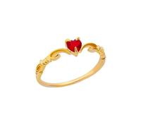 GGYTMQL PRODUITS GILLE RING RING BIELLES FEMMES MEN HOMMES RED COEURS REGES POUR LES FEMMES ALIGNABLE Cadeaux de mariage féminin