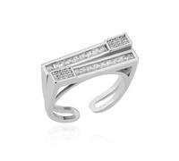 GGYTMQL PRODUITS GILLES SINGS RING BIELLES FEMMES MEN HOMMES Long Strip Rings for Women Open Ring Band Mariage Cadeaux