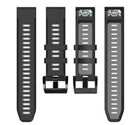 GGYTMQL Proupeau de 22 mm 26 mm pour le précurseur 945 935 FENIX 5 plus 6 6x Silicone Smart Watch Band pour Bracelet Enduro Correa