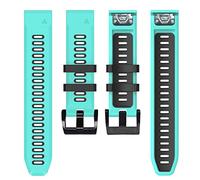 GGYTMQL Proupeau de 22 mm 26 mm pour le précurseur 945 935 FENIX 5 plus 6 6x Silicone Smart Watch Band pour Bracelet Enduro Correa