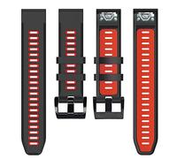 GGYTMQL Proupeau de 22 mm 26 mm pour le précurseur 945 935 FENIX 5 plus 6 6x Silicone Smart Watch Band pour Bracelet Enduro Correa