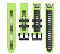 GGYTMQL Proupeau de 22 mm 26 mm pour le précurseur 945 935 FENIX 5 plus 6 6x Silicone Smart Watch Band pour Bracelet Enduro Correa