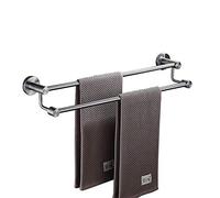 GGYTMQL Racks de Serviettes, Porte-Serviettes 304 Barre de Serviette brossée Sus304, Porte-Barres à Double Barre en Acier Inoxydable, Barre de Serviette à Rouille Rouille, Porte-Serviette à Serviette