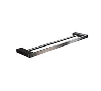GGYTMQL Rails à Serviettes, Porte-Serviettes, Porte-Serviettes, Porte-Serviettes à Barre à Double Serviette, Surface brossée de Rail de Serviette SU