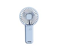 GGYTMQL Rechargeable Mini Portable Portable Ventilateur USB Hand Teny Electric Personal Fans Bracket pour Le Bureau extérieur du Bureau à Domicile (Couleur: Or, Taille: 31 * 96 * 185 mm)