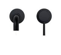 GGYTMQL Robinet de bassin de montage mural noir mat