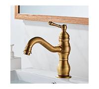 GGYTMQL Robinet de bassin en laiton antique 360 ROTATION SEUX POIGNE BUT CHAUD BACKER BACILAGE BACILAGE DU BACIELLE DÉVILLE