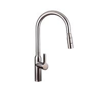 GGYTMQL Robinet de cuisine en acier inoxydable Fauce de mélangeur de cuisine à deux mode robinets de lavabo à traction (Y40096-1)